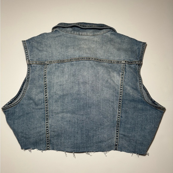 Merona Denim vest Size XXL - Picture 3 of 3